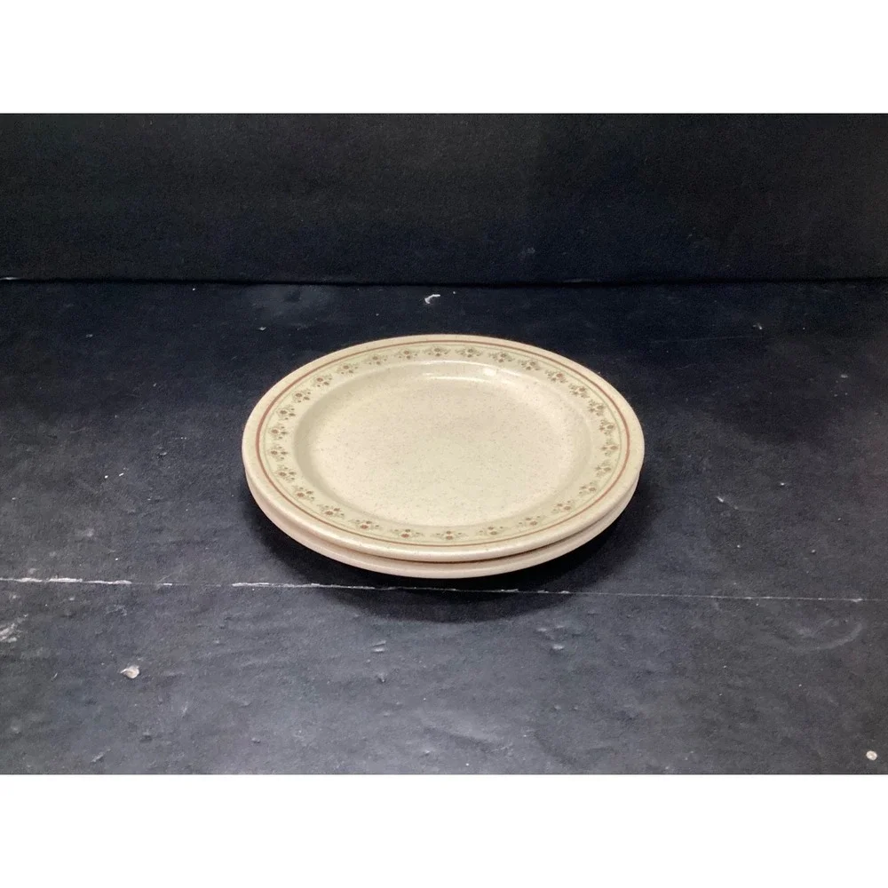 Anchor Hocking Ironstone CHANTILLY Salad Plates‎ USA 7.5